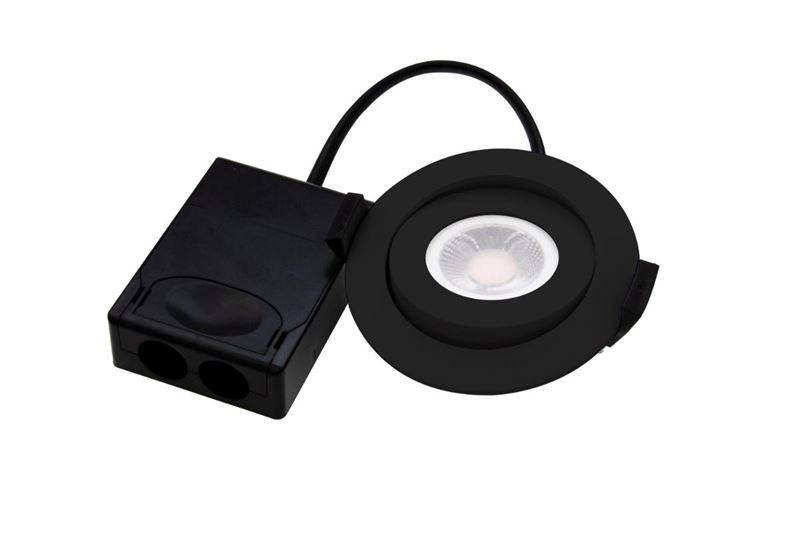 DIOSPOT 25 DOB sort 6W 927/930 350lm 55°