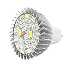 28W Full Spectrum Led Grow, Led Pflanzenlampe Gu10 Gu10 Grow Glödlampa Ljusodlingslampa För Blomsterväxt 85V-265V Gu10 (GU10)
