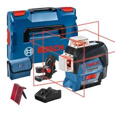 Bosch GLL 3-80 C Professional Linienlaser + 1 x 2,0 Ah Li-Ion, GAL 12V-40, BM 1, L-Boxx (0601063R02)