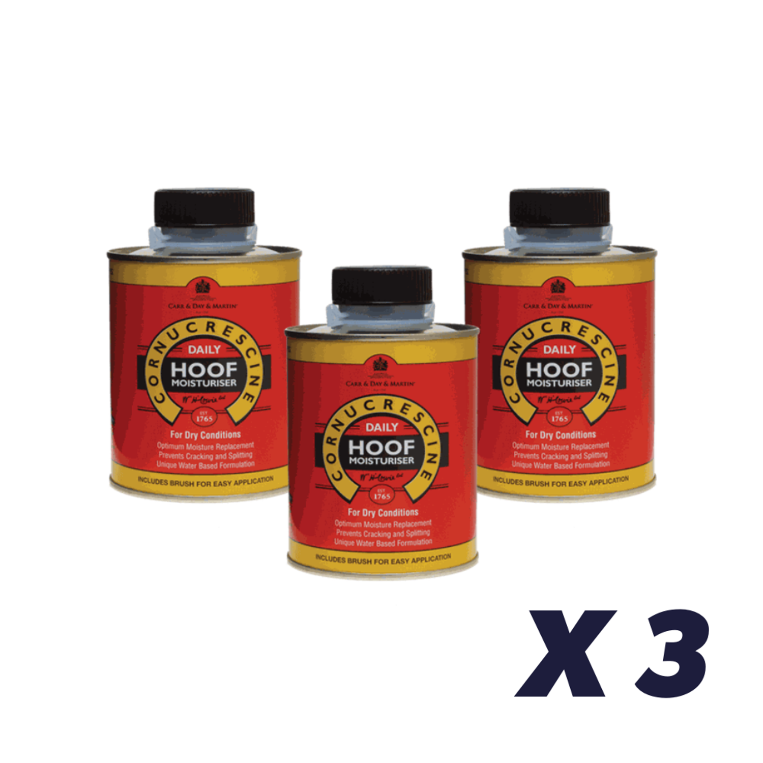 CDM Daily Hoof Moisturiser - 500 ml - 3 x 500 ml