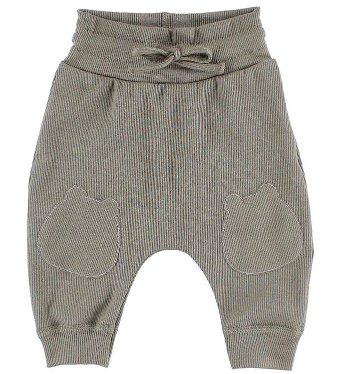 Joha Bomullsbyxor - Baggy - Ljusbrun - Joha - 100 - Byxor - Bomull