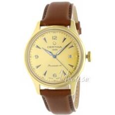 Certina C038.407.36.367.00 DS Powermatic Guldfarvet/Læder Ø41 mm