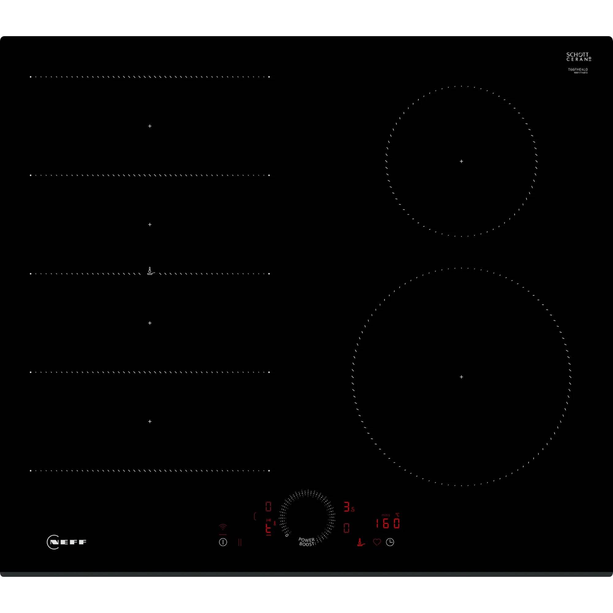 Neff N70, Induction hob, 60 cm, Black