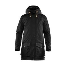 Singi Wool Padded Parka M, Black, XS Varm och tålig vinterparkas i G-1000 Lite Eco med hållbart foder av svensk ull. (XS)