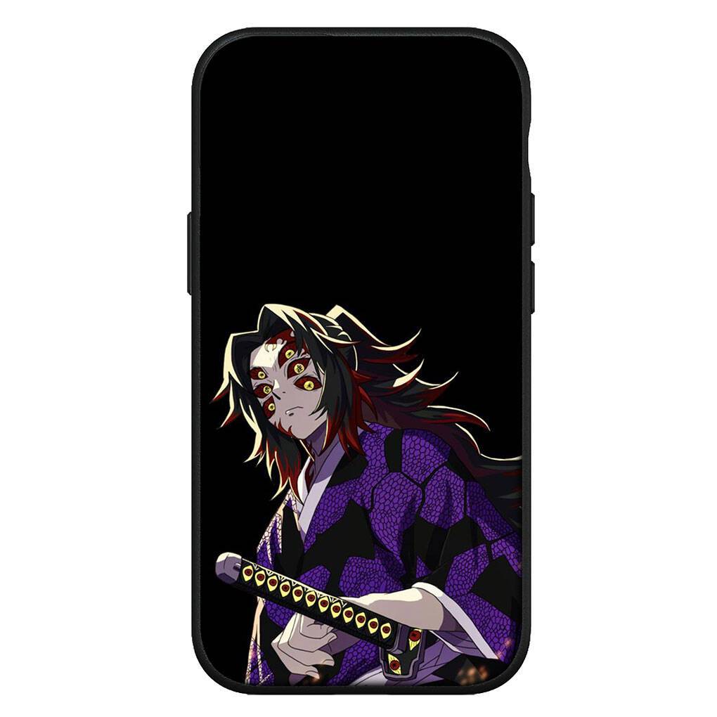 för Samsung Galaxy S25 S24 S23 S22 Ultra FE Plus A37 A57 A56 A55 A06 A16 A15 A36 A26 A35 A05 A25 A54 A34 S9 Fodral Demon Slayer Kamado Tanjiro Kokushibo for Samsung Galaxy A71 ecru