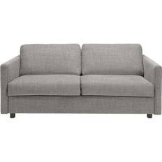 Charlotte 2,5-sitssoffa, tyg Emma Light Grey - Bäddsoffa