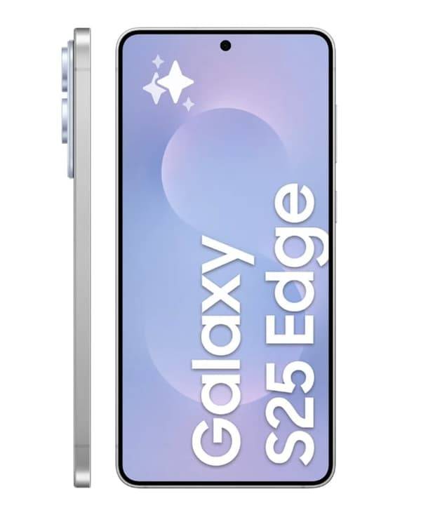 Samsung Galaxy S25 Edge 5G - 256GB - RAM 12 GB, Titanium Icyblue