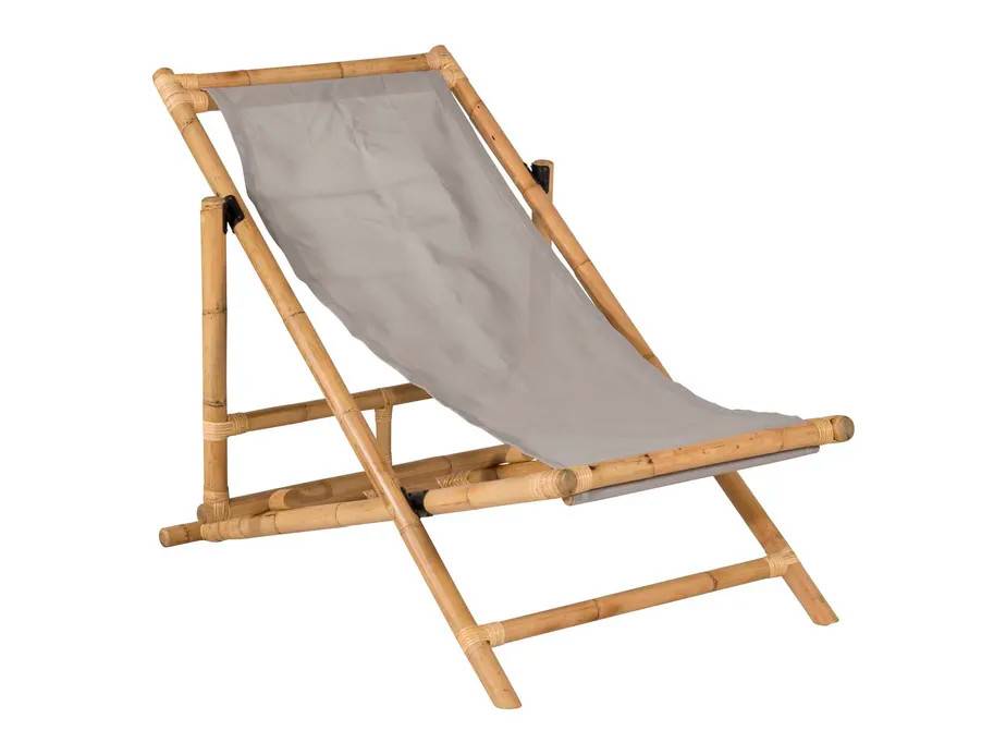 Venture Design Cane solstol Bambu/grå