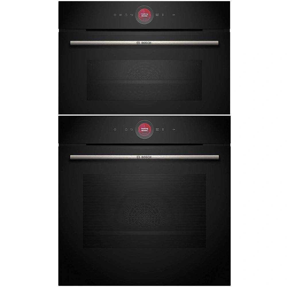 Bosch paket ugn och mikro HBG7221B1- CMG7241B1 - serie 8, wifi, kompaktugn med m