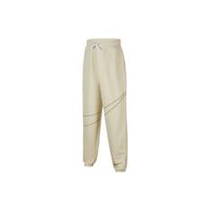 Nike Kids Sportswear Solid Color Loose Fit Knit Sweatpants Kids bottoms Coconut-Milk DV3256-113 M