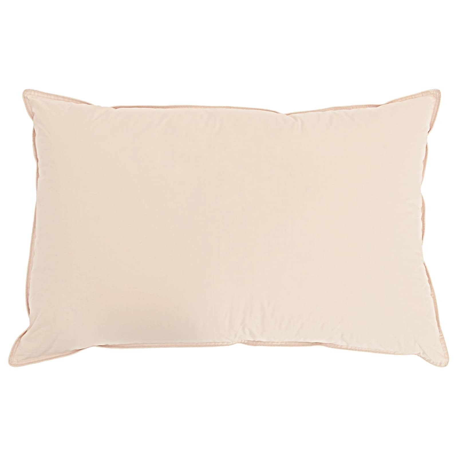vidaXL Kudde Beige 50 x 75 cm Kapok Fiber
