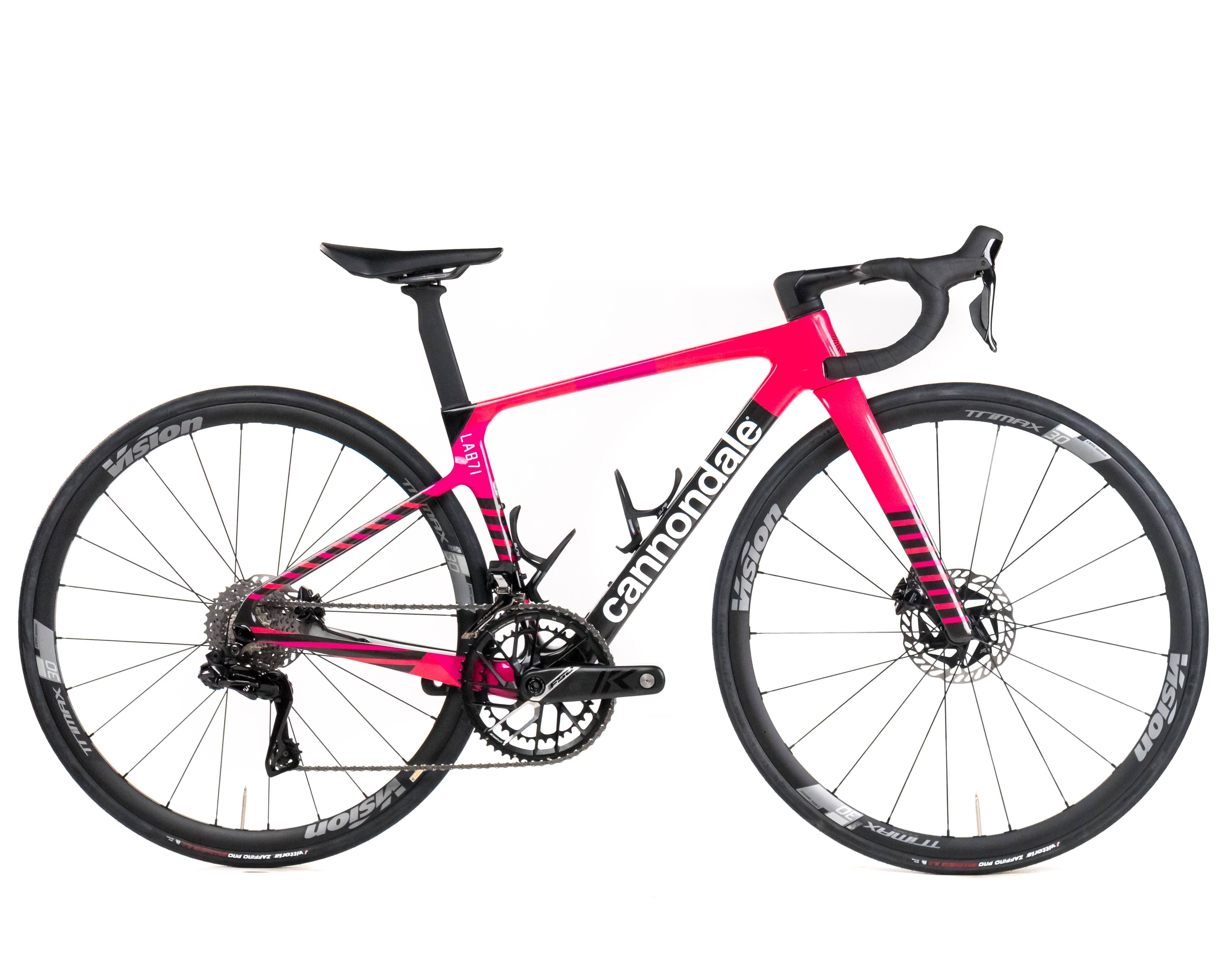 Cannondale Supersix Evo Hi-Mod 2025 Team EF Education-EasyPost size 44 Shimano Dura-Ace Di2 2x12sp - Bikeroom / 44 / pink - custom paint lab-71 (44)