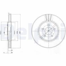 Bromsskiva DELPHI BG4000