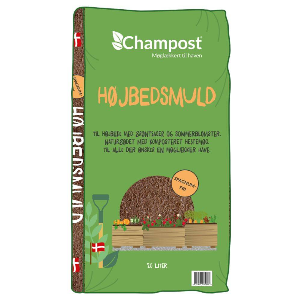 Champost Højbedsmuld 20 ltr.