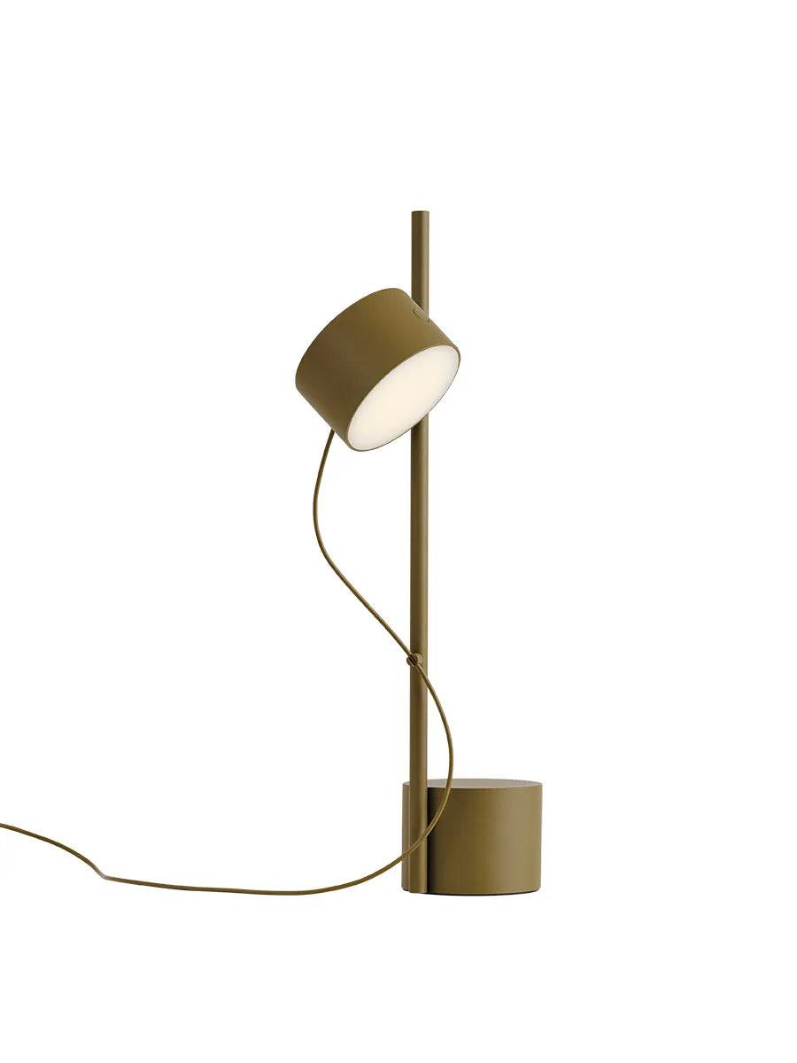 Post Table Lamp fra Muuto Brown Green - Jacobsen Plus