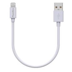 20cm USB Lightning Cable White Charger for iPhone 14 / 13 / 12 / 11 / SE / X / XR / 7 / 8 / 6 / 5 / AirPods Phonillico