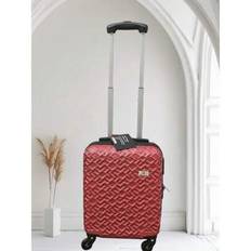 Textured Finish Cabin Suitcase WIZZAIR 40x30x20 ABS - Red - 18 inch