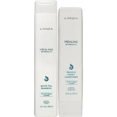 L'ANZA Healing Strength Duo Shampoo 300ml, Conditioner 250ml - 550 ml