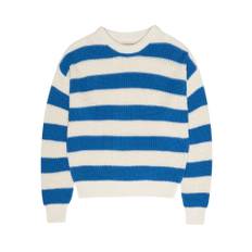 The New Society, Strik, Dame, Blå, L, Bomuld, Leto Woman Jumper Cobalto