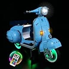 Ljussats för LEGO® Vespa 125 10298 (Lego-set ingår inte) (RGB fjärrkontroll)