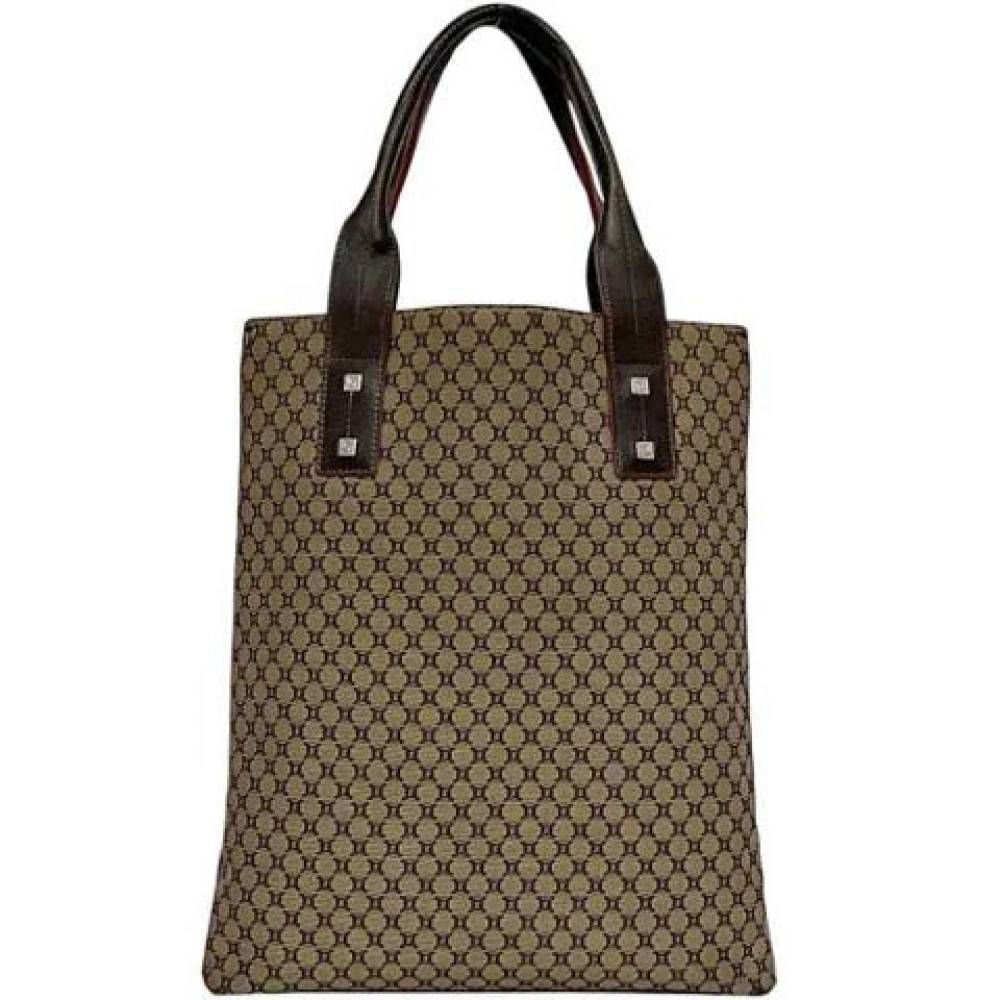 Celine Vintage Pre-owned Laeder celine-tasker - Vintage - Dame - Brun - ONE SIZE - Tyl