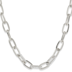 Tjock kedja silver Montini