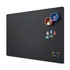 Whiteboard kontaktpapper rulle skala av och klistra fast torr radering svart tavla tapet avtagbar självhäftande väggklistermärke för hem skola kontor lätt att radera magnetisk stor storlek 99,8 x