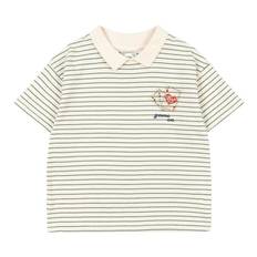 Konges Sløjd x Rosie H-W Polo - Gameon - Terra Stripe - Konges Sløjd - 2 år (92) - Polo
