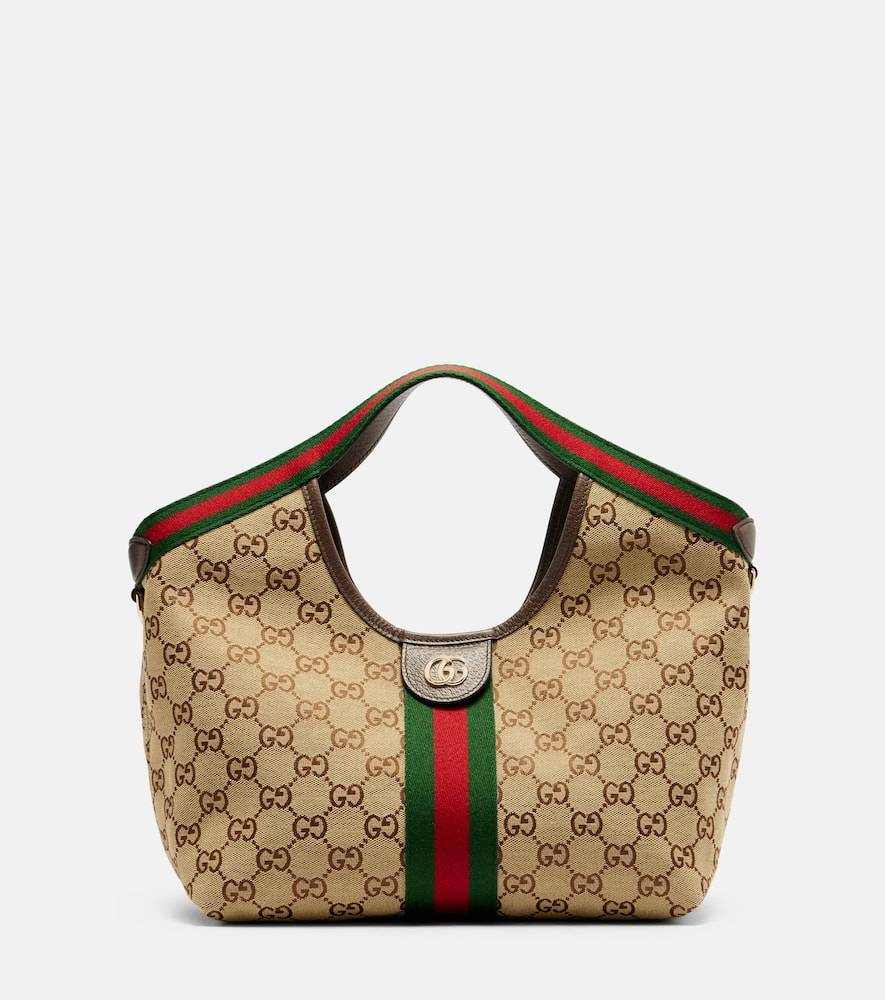 Gucci Gucci Giglio Small GG canvas tote bag