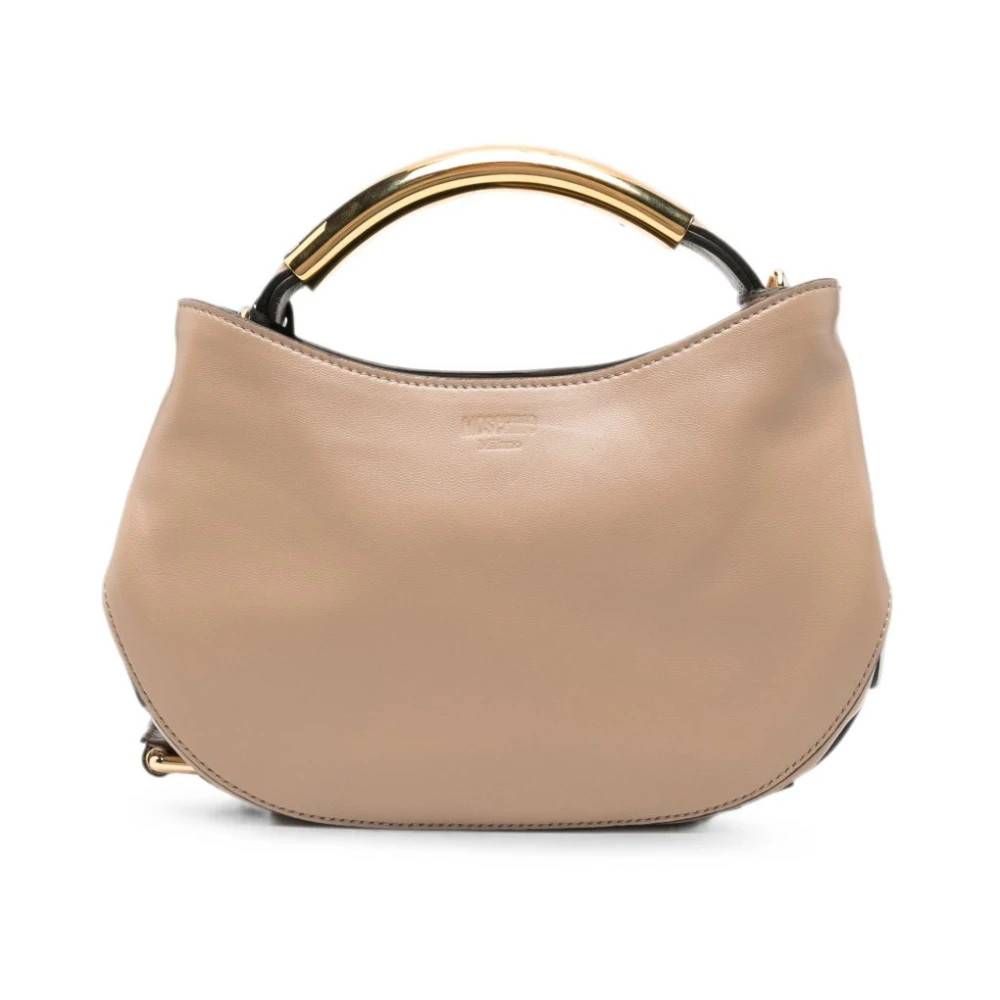 Moschino Handle Me Taske - Tasker - Dame - Beige - ONE SIZE - Uld
