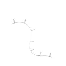 Kartell Bookworm - 7 Hylder - Aluminium farvet