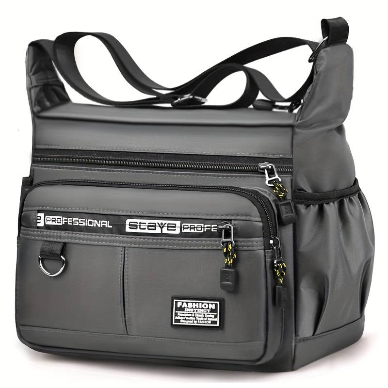 Bag - Fashionable Crossbody Bag For Men And Women - Lightweight, Adjustable Shoulder Strap, Multi-, Suitable For Travel, Shopping, Dating, And School Use, Best Gift For Holidays [zipper Random]