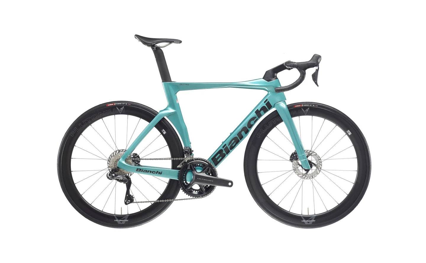 Bianchi Oltre COMP 2025 - Shimano Ultegra Di2 2x12sp - Velomann Carbon V50R 50mm - 008 / 59 / zn - celeste metallico / nero – full glossy (59)