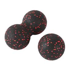 EPP Yoga Ball Peanut Massage Ball High Density Lightweight Fitness Body Fascia Exercise Relieve Pain Yoga Ball röd