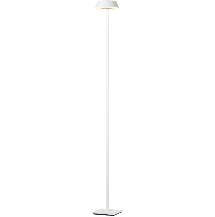 Glance Straight LED gulvlampe Oligo - Mat hvid