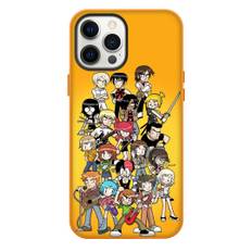 Scott Pilgrim Phone Case For iPhone Samsung Galaxy Pixel OnePlus Vivo Xiaomi Asus Sony Motorola Nokia - Characters Sticker