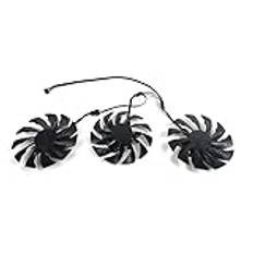 Datorkomponenter T129215BU AORUS GTX 1080 Ti GPU Fan Compatible With GTX 1080Ti、GTX 1080、1070、GV-N108TAORUS Video Card Cooling Fan(FAN AB)