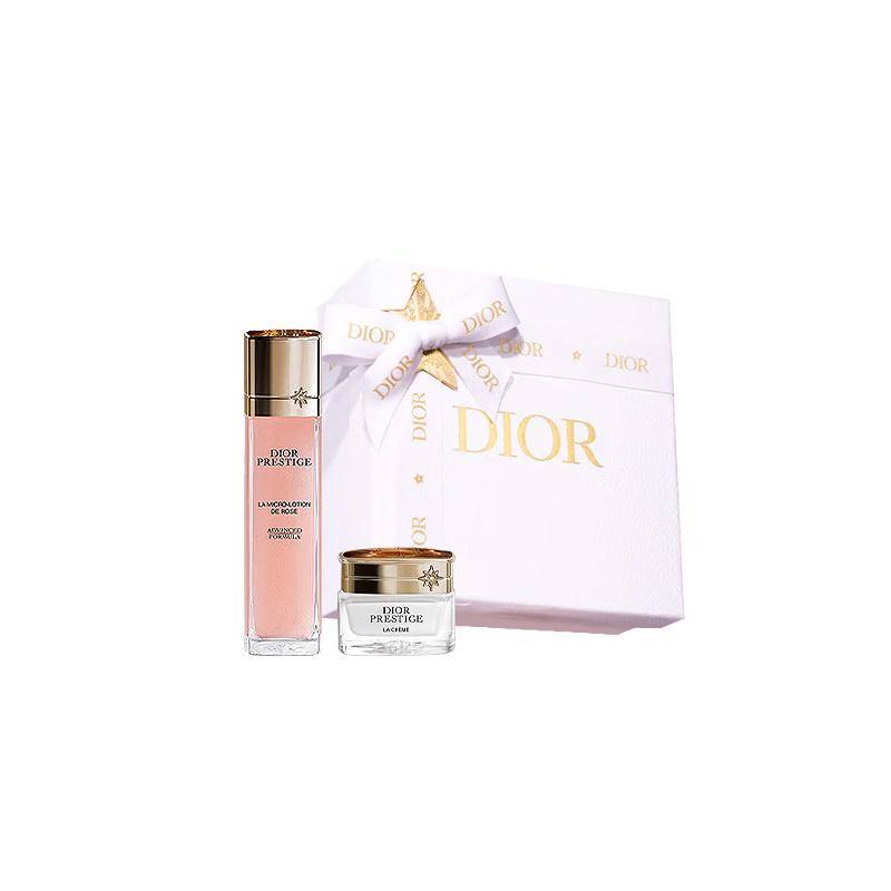 DIOR Flower Secret Rose Sparkling Water Reversal Cream Skin Care Set Firming Anti-Aging Moisturizing Repair 150ml+50ml vit