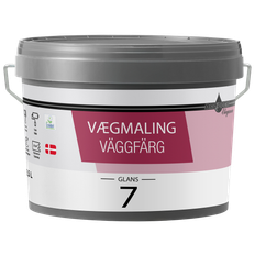 Droppen Elegance Vægmaling Glans 7 - hvid