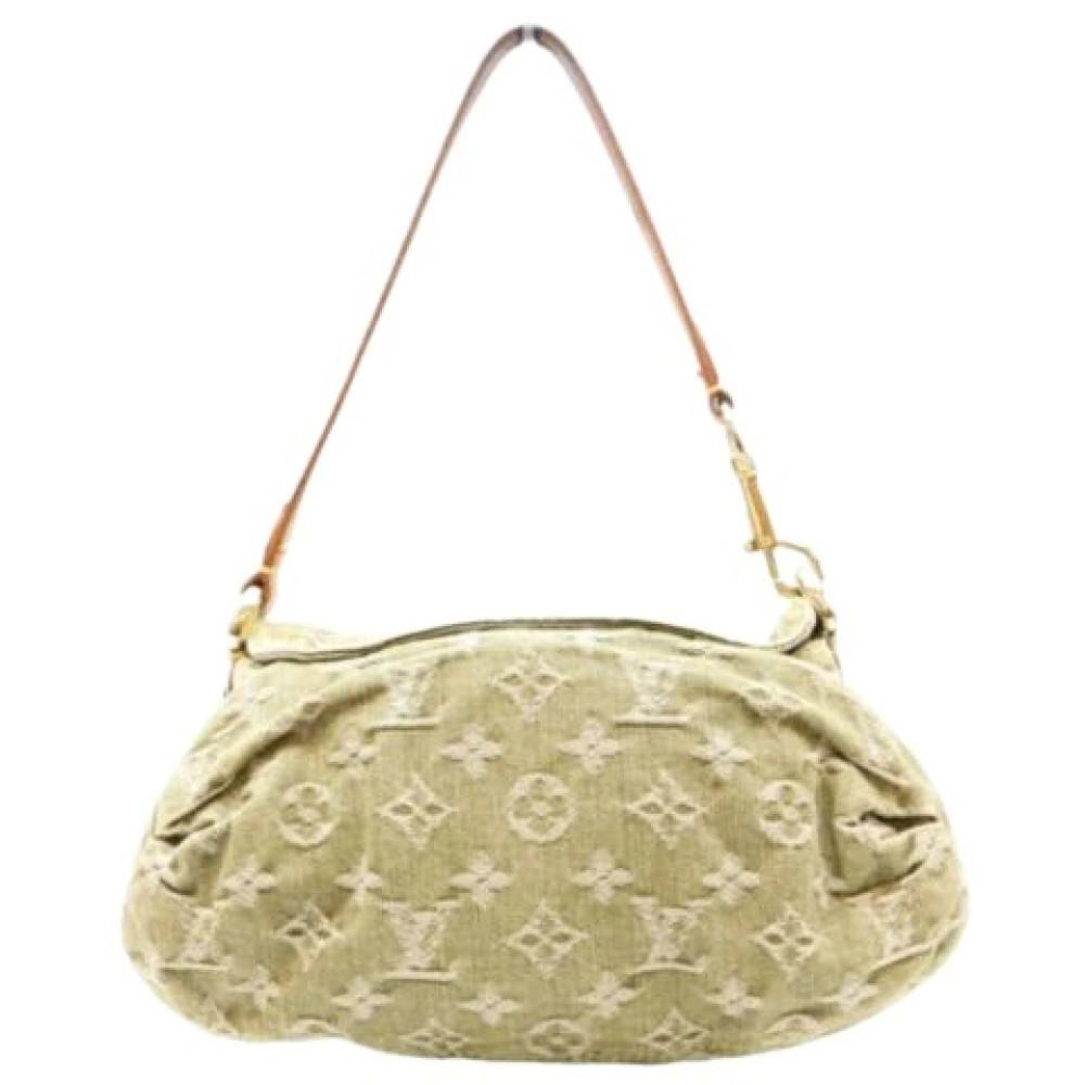 Louis Vuitton Vintage - Pre-owned Vintage Monogram Denim Shoulder Bag Vintage - Dam - ONE Size - Denim