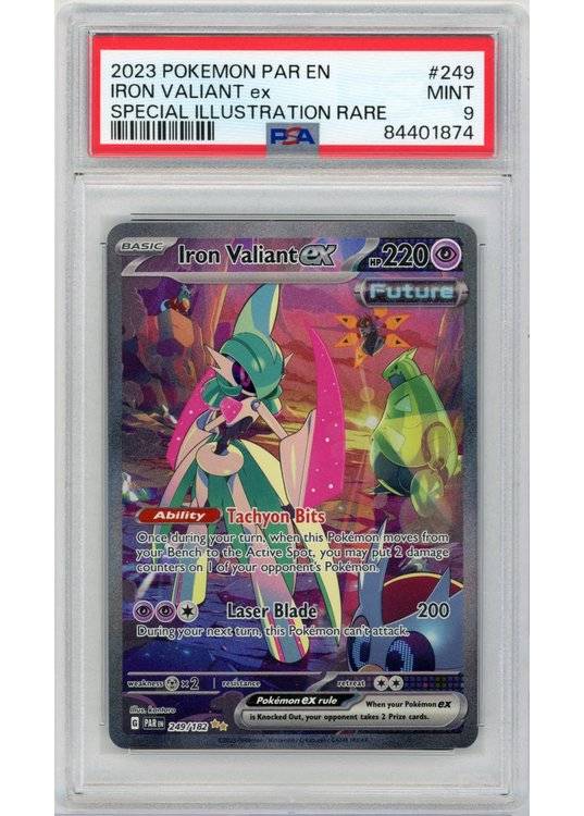 Iron Valiant ex - 249/182 - PSA 9.
