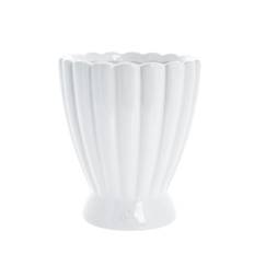 Shenella urtepotteskjuler H20 cm. hvid