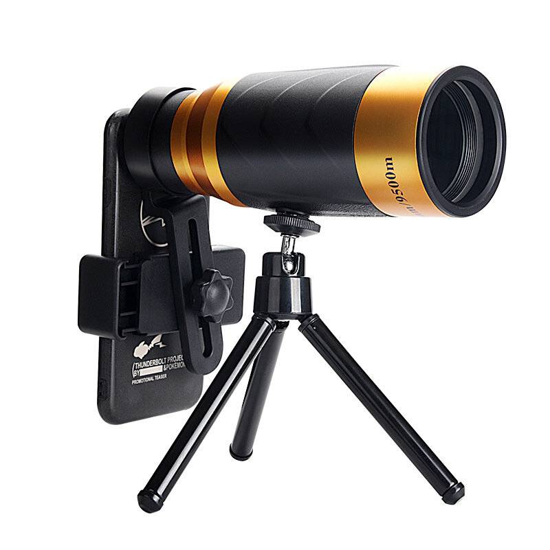 MOGE 45x60 HD Monokulärteleskop Mini Scope Betraktningsteleskop för Resor, Jakt, Camping, Vandring