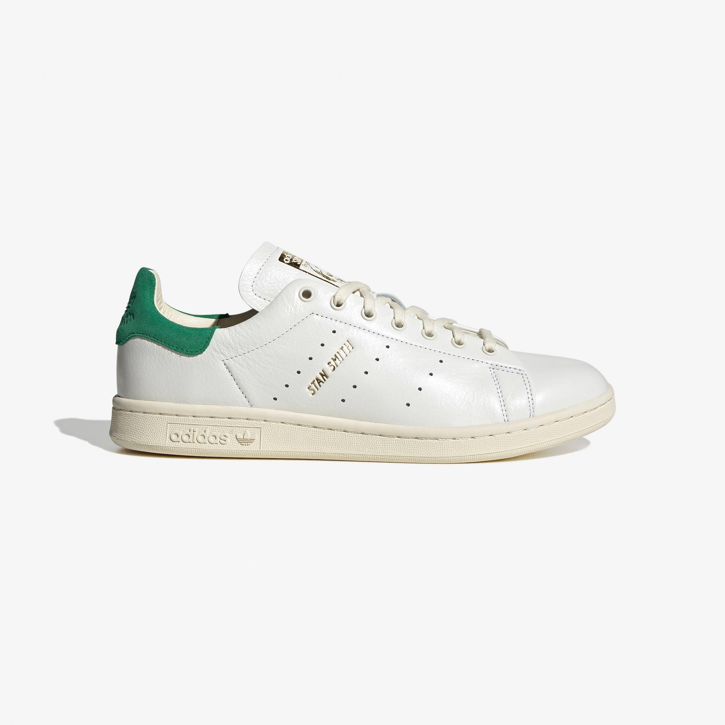 adidas Stan Smith Lux - CLOWHI/CWHITE/GREEN - unisex - 12 - GREEN - 46 ⅔