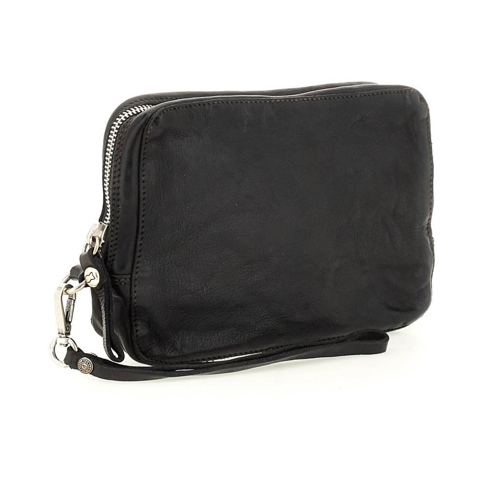Campomaggi Beauty case in Brown leather
