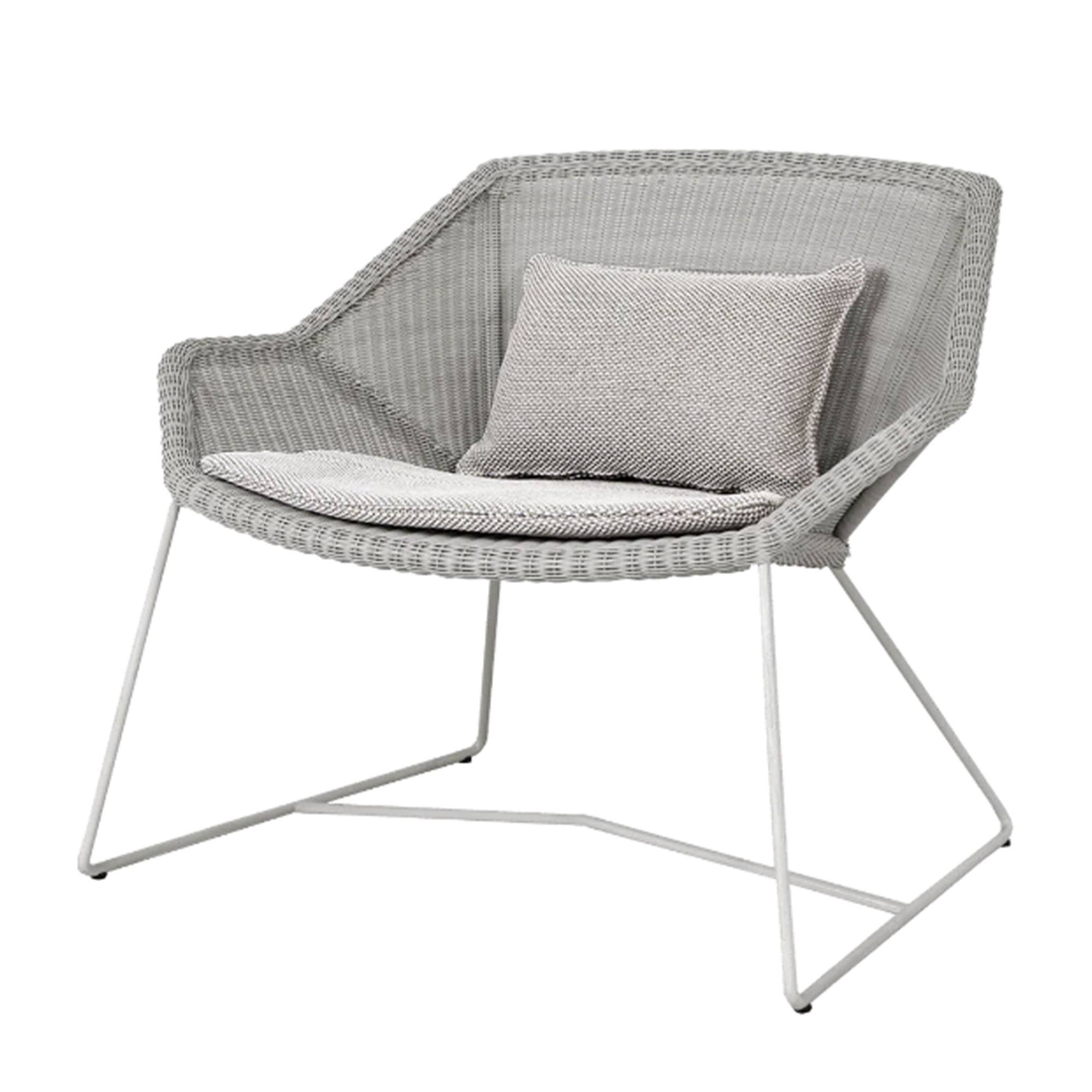 Breeze Loungestol Taupe Light grey, Cane-line Focus.