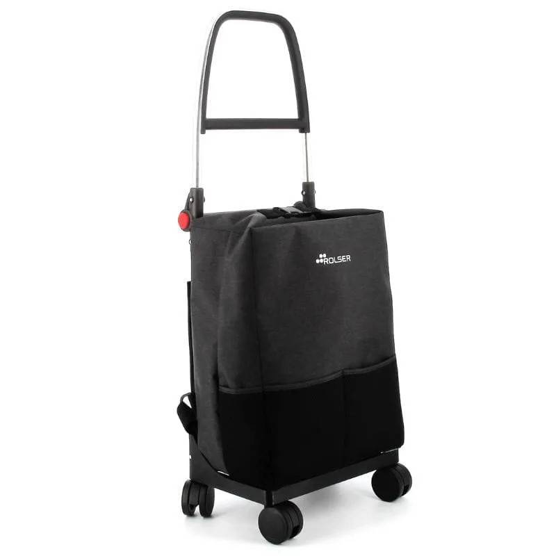 Rolser Rejse og Indkøbsvogn Tweed T-SHOP - Negro/SORT