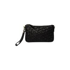 Mika Small Clutch, Black