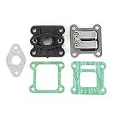 Aramox Carburetor Reed Valve Mainfold Kit för 47cc 49cc Pocket Bike Mini ATV/Dirt Bike