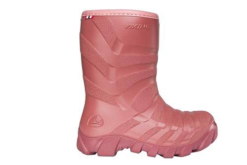Viking Ultramjuk unisex – barn Snöbåt, Rosa ljusrosa, 37 EU